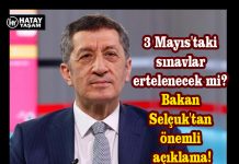 3 Mayıs’taki sınavlar ertelenecek mi? Bakan Selçuk’tan önemli açıklama!