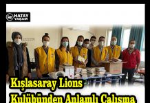 Kışlasaray Lions Kulübünden Anlamlı Çalışma