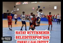 HATAY BÜYÜKŞEHİR BELEDİYESPOR’DAN FARKLI GALİBİYET