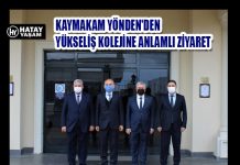 KAYMAKAM YÖNDEN’DEN YÜKSELİŞ KOLEJİNE ANLAMLI ZİYARET