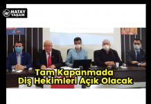 Tam Kapanmada Diş Hekimleri Açık Olacak