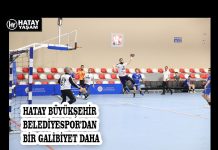 HATAY BÜYÜKŞEHİR BELEDİYESPOR’DAN BİR GALİBİYET DAHA