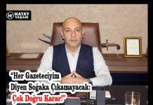 “Her Gazeteciyim Diyen Soğaka Çıkamayacak: Çok Doğru Karar!”