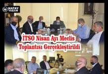 İTSO Nisan Ayı Meclis Toplantısı Gerçekleştirildi
