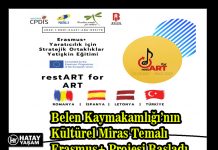 Belen Kaymakamlığı’nın Kültürel Miras Temalı Erasmus+ Projesi Başladı