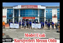 Model Uçak Kursiyerleri Mezun Oldu