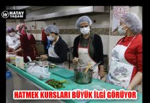 HATMEK KURSLARI BÜYÜK İLGİ GÖRÜYOR