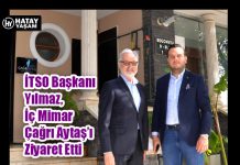 İTSO Başkanı Yılmaz, İç Mimar Çağrı Aytaş’ı Ziyaret Etti