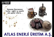 ATLAS ENERJİ ÜRETİM A.Ş.’den RAMAZAN BAYRAMI KUTLAMA MESAJI