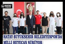 HATAY BÜYÜKŞEHİR BELEDİYESPOR’DA MİLLİ HEYECAN SÜRÜYOR