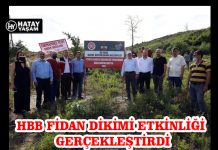 HBB FİDAN DİKİMİ ETKİNLİĞİ GERÇEKLEŞTİRDİ