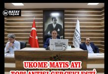 UKOME MAYIS AYI TOPLANTISI GERÇEKLEŞTİ