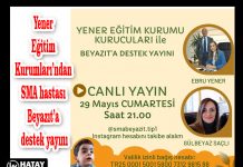 Yener Eğitim Kurumları’ndan SMA hastası Beyazıt’a destek yayını