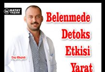 Belenmede Detoks Etkisi Yarat