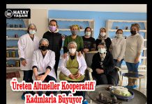 ‘Üreten Altıneller Kooperatifi’ Kadınlarla Büyüyor