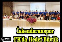 İskenderunspor FK’da Hedef Büyük
