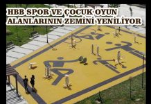 HBB SPOR VE ÇOCUK OYUN ALANLARININ ZEMİNİ YENİLİYOR