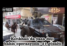 Kırıkhan’da yasa dışı bahis operasyonu: 21 gözaltı