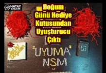 Doğum Günü Hediye Kutusundan Uyuşturucu Çıktı