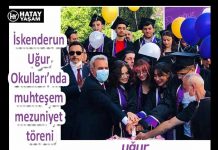 İskenderun Uğur Okulları’nda muhteşem mezuniyet töreni