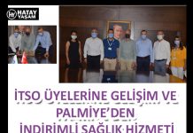 İTSO ÜYELERİNE GELİŞİM VE PALMİYE’DEN İNDİRİMLİ SAĞLIK HİZMETİ