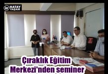 Çıraklık Eğitim Merkezi’nden seminer