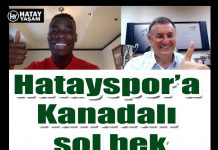 Hatayspor’a Kanadalı sol bek