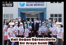 Vali Doğan Öğrencilerle Bir Araya Geldi