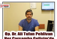 Op. Dr. Ali Tufan Pehlivan Her Çarşamba Gelişim’de
