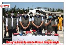 Hatay’ın Arsuz ilçesinde Orman Yangınlarıyla Mücadele Bilgilendirme Toplantısı gerçekleştirildi