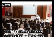 HBB’DEN SINAVA GİRECEK ÖĞRENCİLER İÇİN SEMİNER