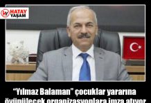 “Yılmaz Balaman” çocuklar yararına övünülecek organizasyonlara imza atıyor