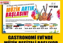 GASTRONOMİ EVİ’NDE MÜZİK RESİTALİ BAŞLIYOR