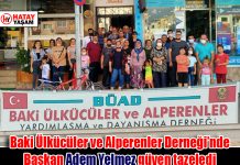 Baki Ülkücüler ve Alperenler Derneği’nde Başkan Adem Yelmez güven tazeledi