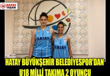 HATAY BÜYÜKŞEHİR BELEDİYESPOR’DAN U18 MİLLİ TAKIMA 2 OYUNCU