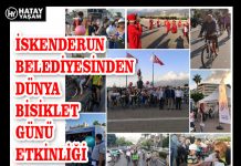 İSKENDERUN BELEDİYESİNDEN DÜNYA BİSİKLET GÜNÜ ETKİNLİĞİ