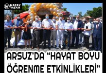 ARSUZ’DA “HAYAT BOYU ÖĞRENME ETKİNLİKLERİ”