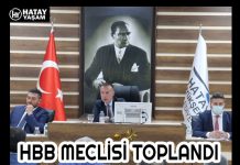 HBB MECLİSİ TOPLANDI