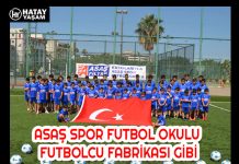 ASAŞ SPOR FUTBOL OKULU FUTBOLCU FABRİKASI GİBİ
