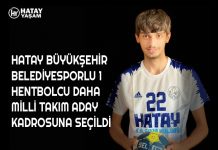 HATAY BÜYÜKŞEHİR BELEDİYESPORLU 1 HENTBOLCU DAHA MİLLİ TAKIM ADAY KADROSUNA SEÇİLDİ