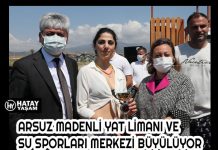 ARSUZ MADENLİ YAT LİMANI VE SU SPORLARI MERKEZİ BÜYÜLÜYOR
