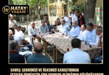 SAVAŞ: ŞEHRİMİZİ VE ÜLKEMİZİ KARIŞTIRMAK İSTEYEN ZİHNİYETİN YİNE DEVREDE OLDUĞUNU DÜŞÜNÜYORUM