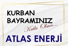 ATLAS ENERJİ’DEN KURBAN BAYRAMI KUTLAMA MESAJI