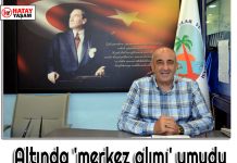 Altında ‘merkez alımı’ umudu