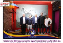 Yükseliş Koleji Bilim Kampüsü’nde Nuri Üysen’in misafiri olan Sanatçı Fettah Can: Bir Daha Eğitim Alma Şansım Olsa Yükseliş’i Tercih Ederdim !