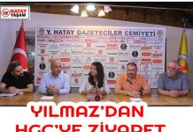 YILMAZ’DAN HGC’YE ZİYARET