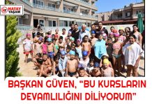 BAŞKAN GÜVEN, “BU KURSLARIN DEVAMLILIĞINI DİLİYORUM”
