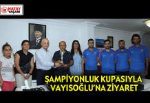 ŞAMPİYONLUK KUPASIYLA VAYISOĞLU’NA ZİYARET