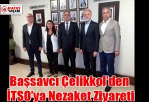 Başsavcı Çelikkol’den İTSO’ya Nezaket Ziyareti