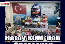 Hatay KOM ‘dan Operasyon